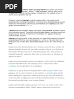 Teeming and Lading Explained in Auditing | PDF