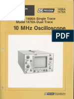 BK - Precision 1466A Oscilloscope