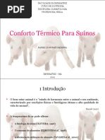 Conforto Térmico Para Suínos