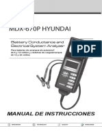 167-000147A MDX-670P Instruction Manual Hyundai ES-1