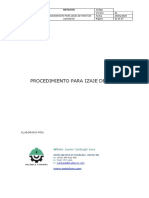 Procedimientos de Izaje de Postes PDF