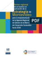 Anvances Sobre Estrategia de Montevideo CEPAL
