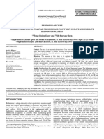 karakterisation of plantar presure and footprint di badminton players