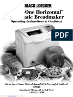 Black and Decker Breadmaker Recipe Book - B2000