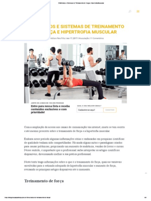 Em Branco, PDF, Treinamento de força