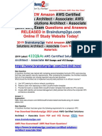 [November-2019]Braindump2go New AWS-Certified-Solutions-Architect-Associate Dumps VCE Free Share.pdf