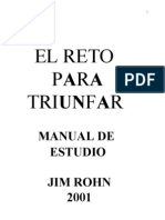 Jim Rohn - El Reto para Triunfar (Manual de Estudio)