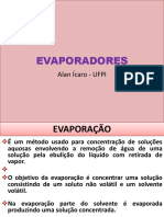 Evaporadores: tipos, funcionamento e aplicações