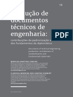 Produção de documentos técnicos de engenharia