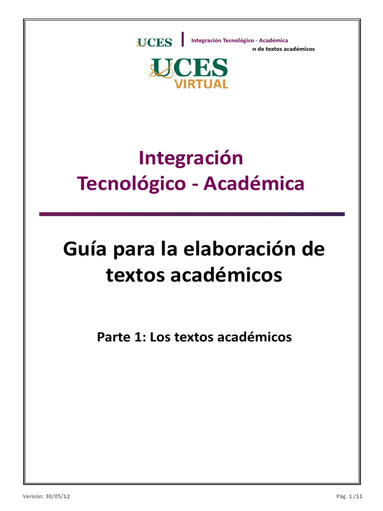 Los Textos Academicos | PDF | Ensayos | Bibliografía