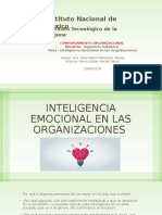 Inteligencia Emocional en Las Organizaciones