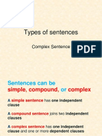 Complex Sentnce Adjective Adverb Noun Clauses