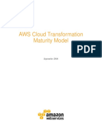 AWS - WWPS Cloud Transformation Maturity Model