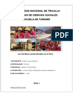 CAMBIOS SOCIOCULTURALES EN EL PERU