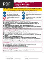 Angle Grinder Sop 2 PDF