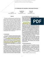 StyleGAN A Style-Based Generator Architecture For Generative Adversarial Networks CVPR 2019 Paper