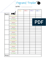 Debt Payment Tracker