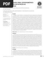 CONSUMO ALIMENTAR, PERFIL ANTROPOMÉTRICO E CONHECIMENTOS EM NUTRIÇÃO DE CORREDORES DE RUA