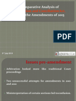 Advaya Legal - Presentation - Arbitration Conciliation Amendments 2015