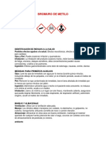 Ejemplo de Fichas Tecnicas de Productos Quimicos