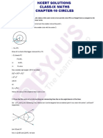 Ncert Solutions Class 9 Maths Chapter 10 Circles PDF