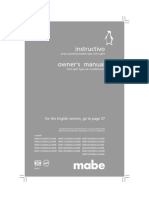 Mabe MMI12HABWCAAXM8 Air Conditioner PDF