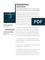 Reseña Autonomous PDF
