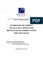 Optimizacion de Techo Curvo de Piscina Una Piscina PDF