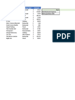 SUMIF COUNTIF & AVERAGEIF Workbook