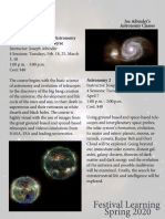 Astronomy Classes at SCF