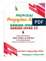 Proposal Harlah IPNU IPPNU dan pelantikan