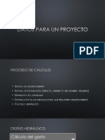 Datos de Proyecto