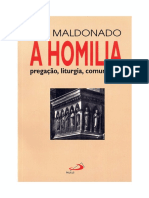 Maldonado Luis - A Homilia - Pregacao, Liturgia, Comunidade