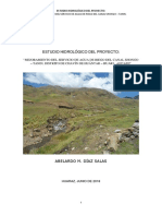 Estudio Hidrologico Et Shongo-Tanín - 0 PDF