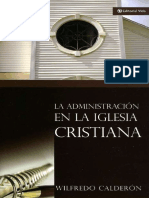 La Administración en La Igelsia Cristiana - Wilfredo Calderón - Compressed