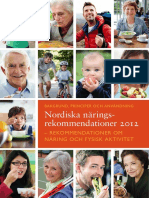 Nordiska Naringsrekommendationer 2012 Svenska PDF