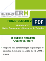 Saúde Ocupacional e Segurança Do Trabalho