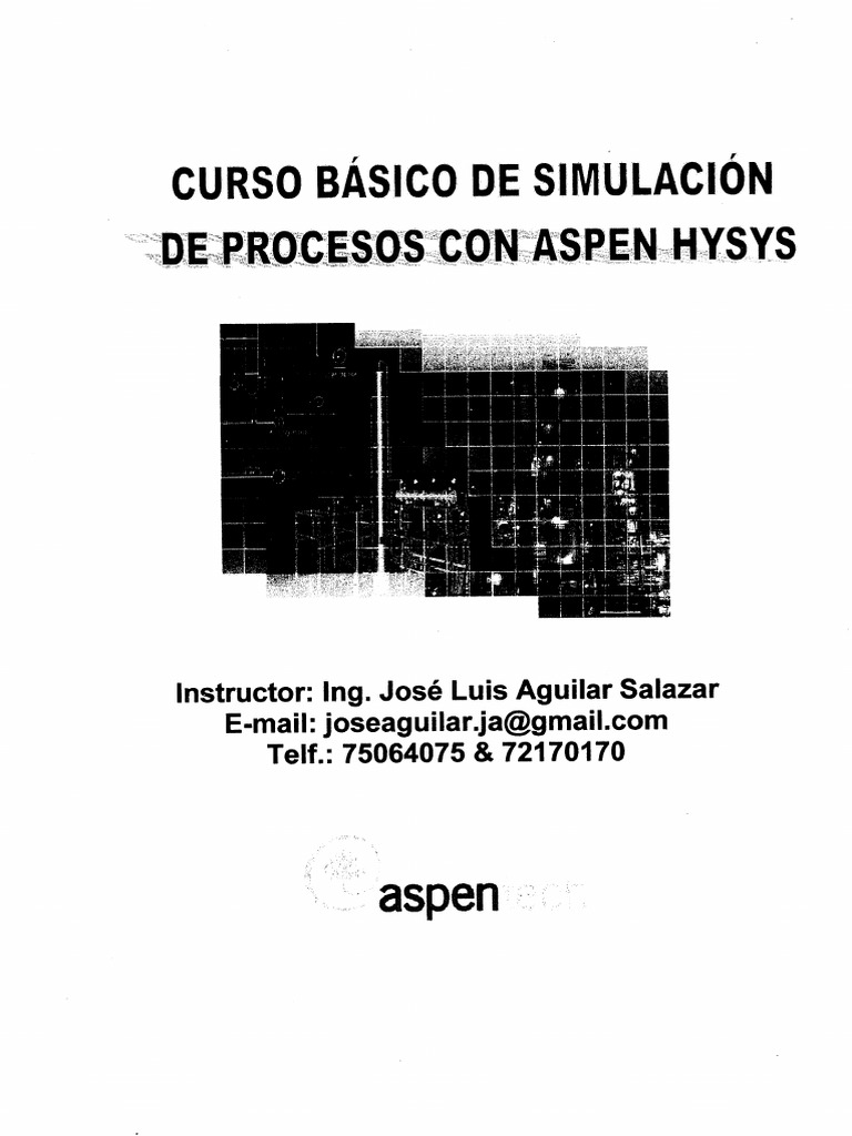 Curso de Simulación de Procesos Aspen | PDF | Vapor | Temperatura