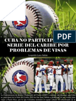 Leopoldo Lares Sultán - Cuba No Participará en Serie Del Caribe Por Problemas de Visas