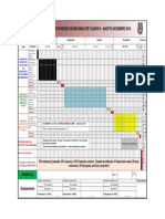 Cronograma de Actividades de Mecánica de Fluidos 2 Agosto-Diciembre