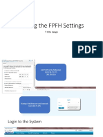 Setting The FPFH Settings