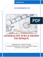 Cours Gen - Dessin Technique - Doc Prof PDF