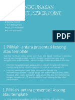 CARA MENGGUNAKAN MICROSOFT POWER POINT Simai