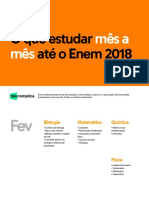 eBook Oque Estudar Mes Mes