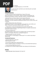 Francesco Pagnotta CV Eng 2017