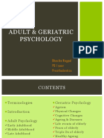 Adult & Geriatric Psychology