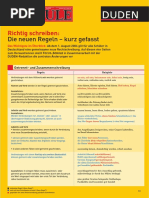 Duden. Richtig Schreiben Die Neuen Regeln - Kurz Gefasst PDF