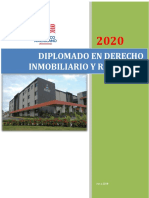 Diplomado en Derecho Inmobiliario y Registral