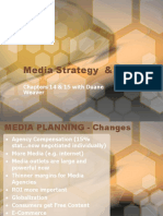 MBA 532 - Media Strategy and Planning CHP 14 and 15