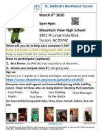 St. Baldrick's Northwest Tucson Flyer